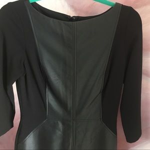 Faux-leather Ralph Lauren dress (size 4)